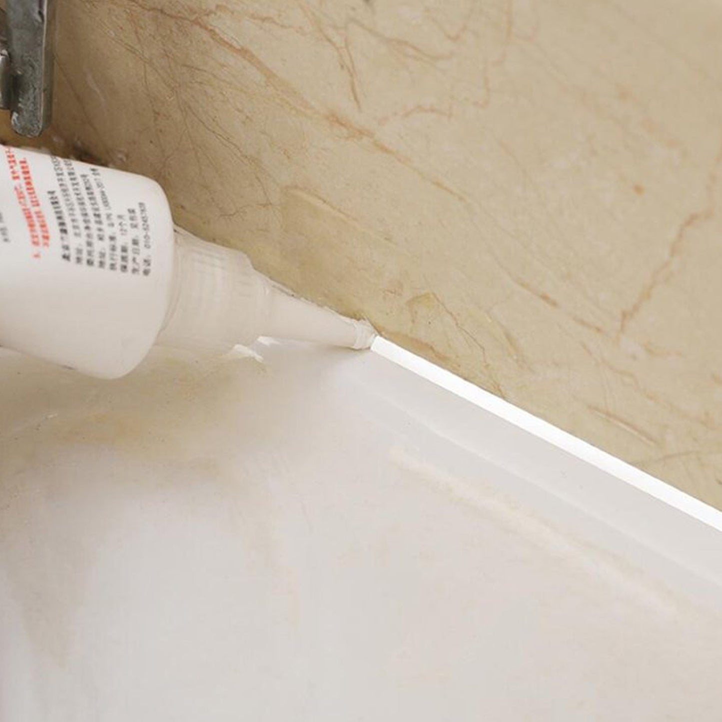 Waterproof Tile Gap  Crack  Grout Filler Water-resistant Silicone Sealant For Diy Home Sink Gaps  Tiles Gaps  Grouts Repair Filler Tube For Home Office Bathroom Toilets Kitchen (180 Ml) - Happy Price - Image 5