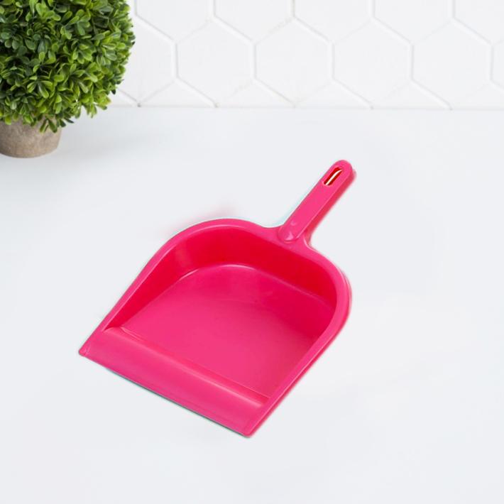 Durable Lightweight Multi Surface Plastic Dustpan With Handle - Happy Price - Image 3