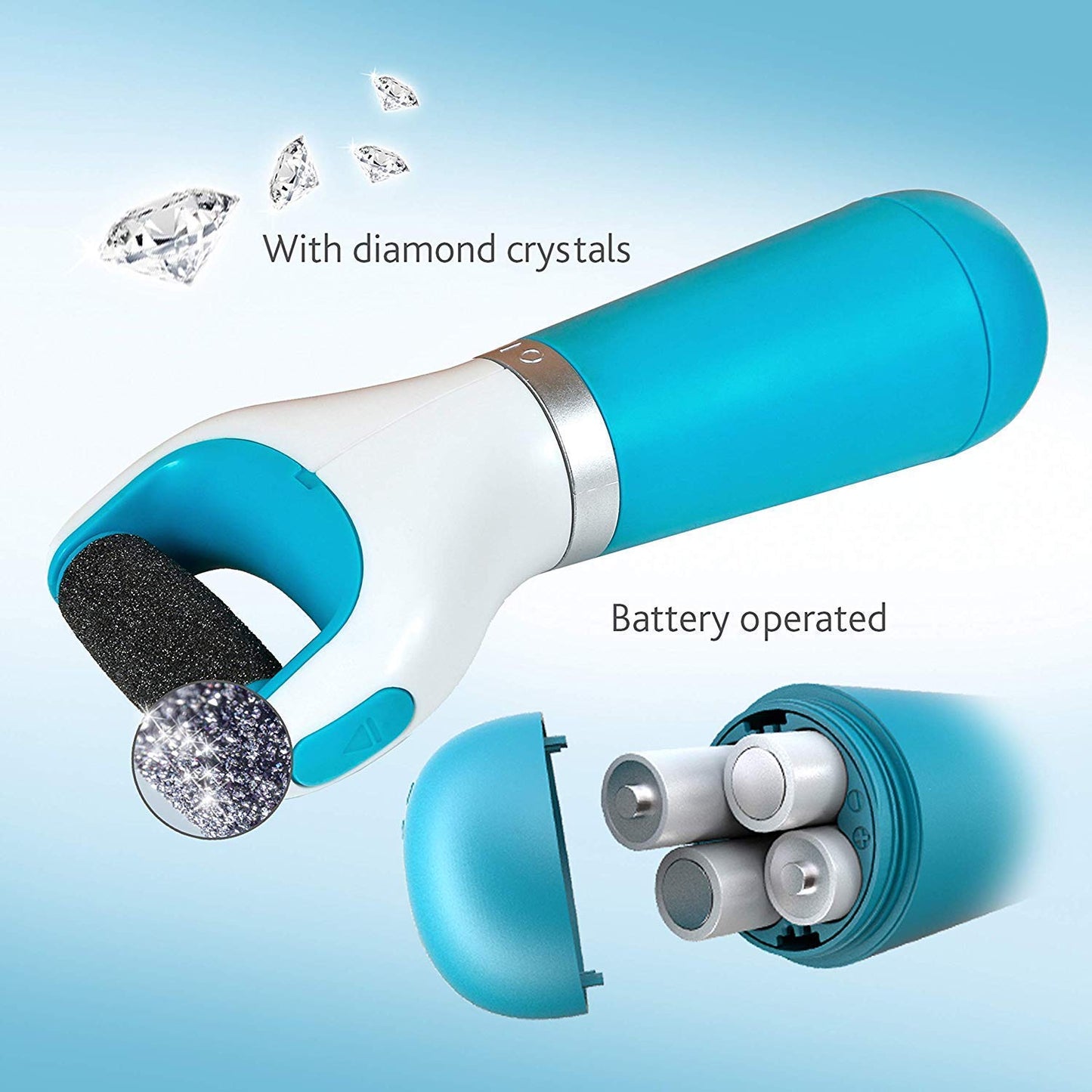 Electric Foot Callus Remover for Smooth Feet - Battery & USB Powered - Happy Price - Image 5
