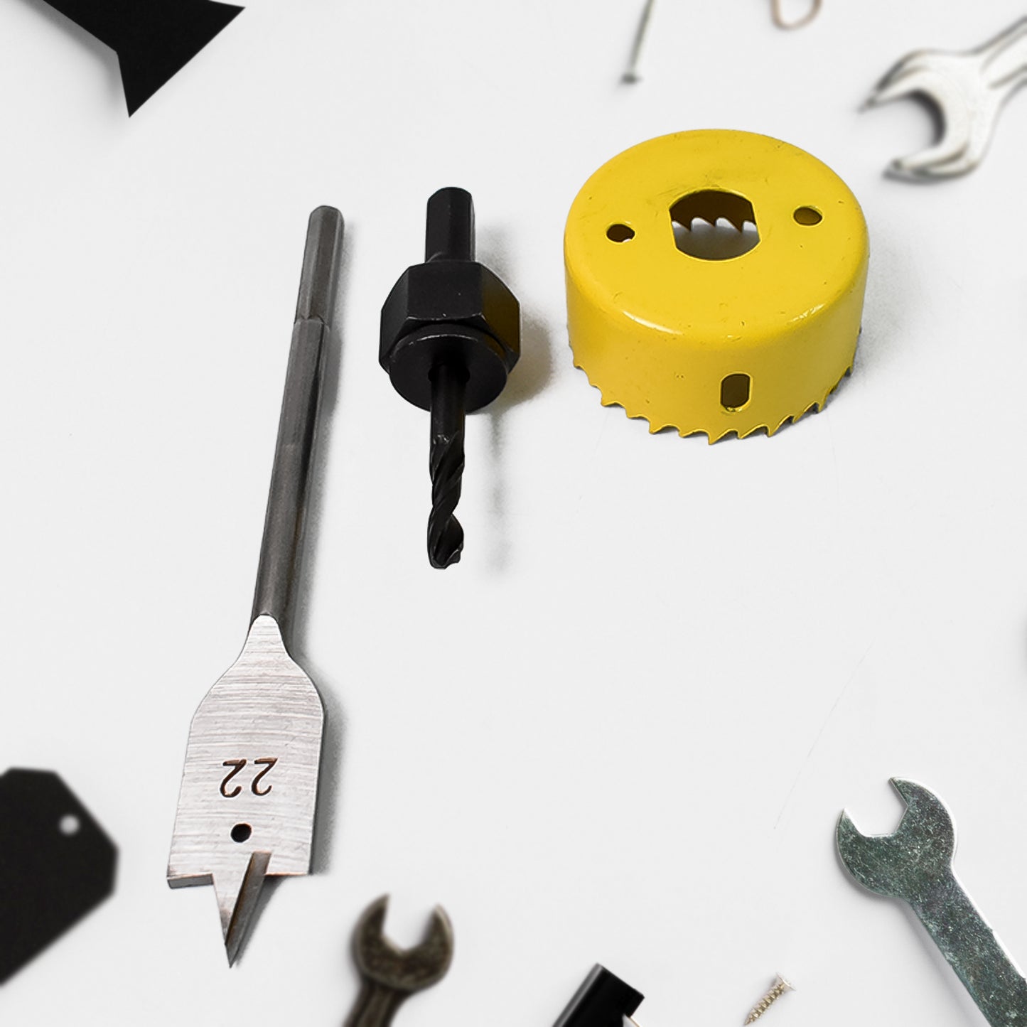 Door Lock Installation (22mmx150mm) Hole Saw Kit (1 Set) - Happy Price - Image 5