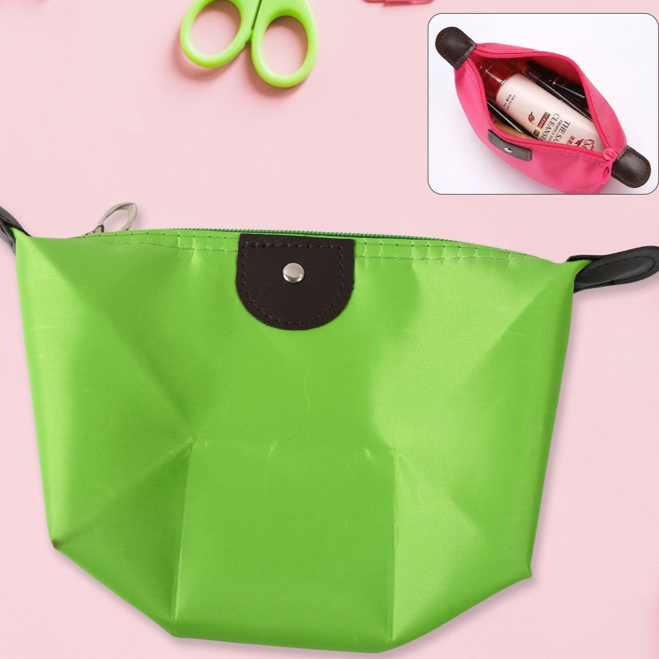 Portable Cosmetic Bag Multi-functional Waterproof Wash Pouch (1 Pc) - Happy Price - Image 1