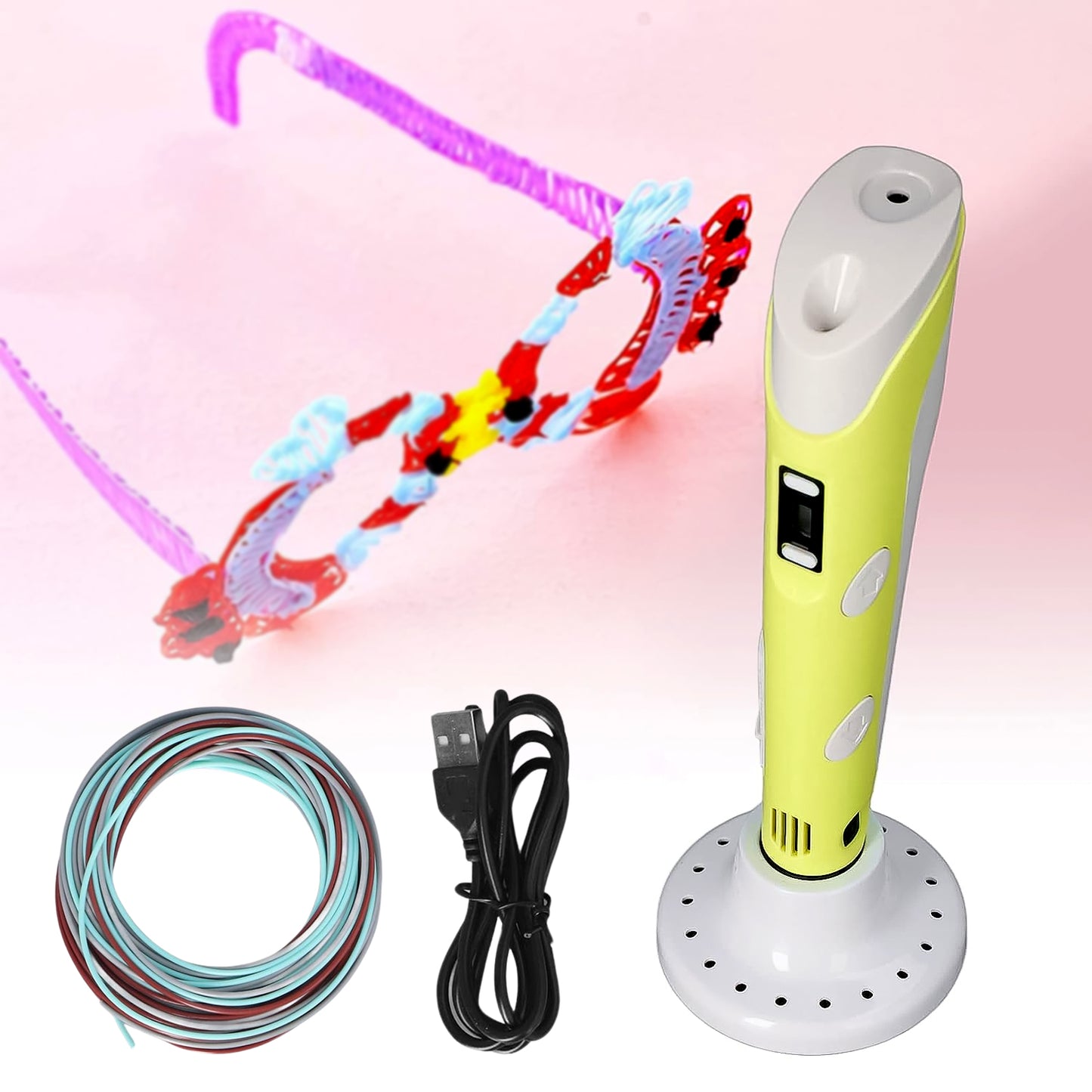 3d Printing Pen Set Easy Drawing Pen For Kids And Adults (1 Pc) - Happy Price - Image 2