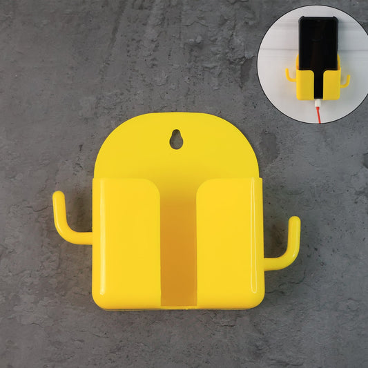 Orange Wall Mount Mobile Holder with Hook - 1 Pc