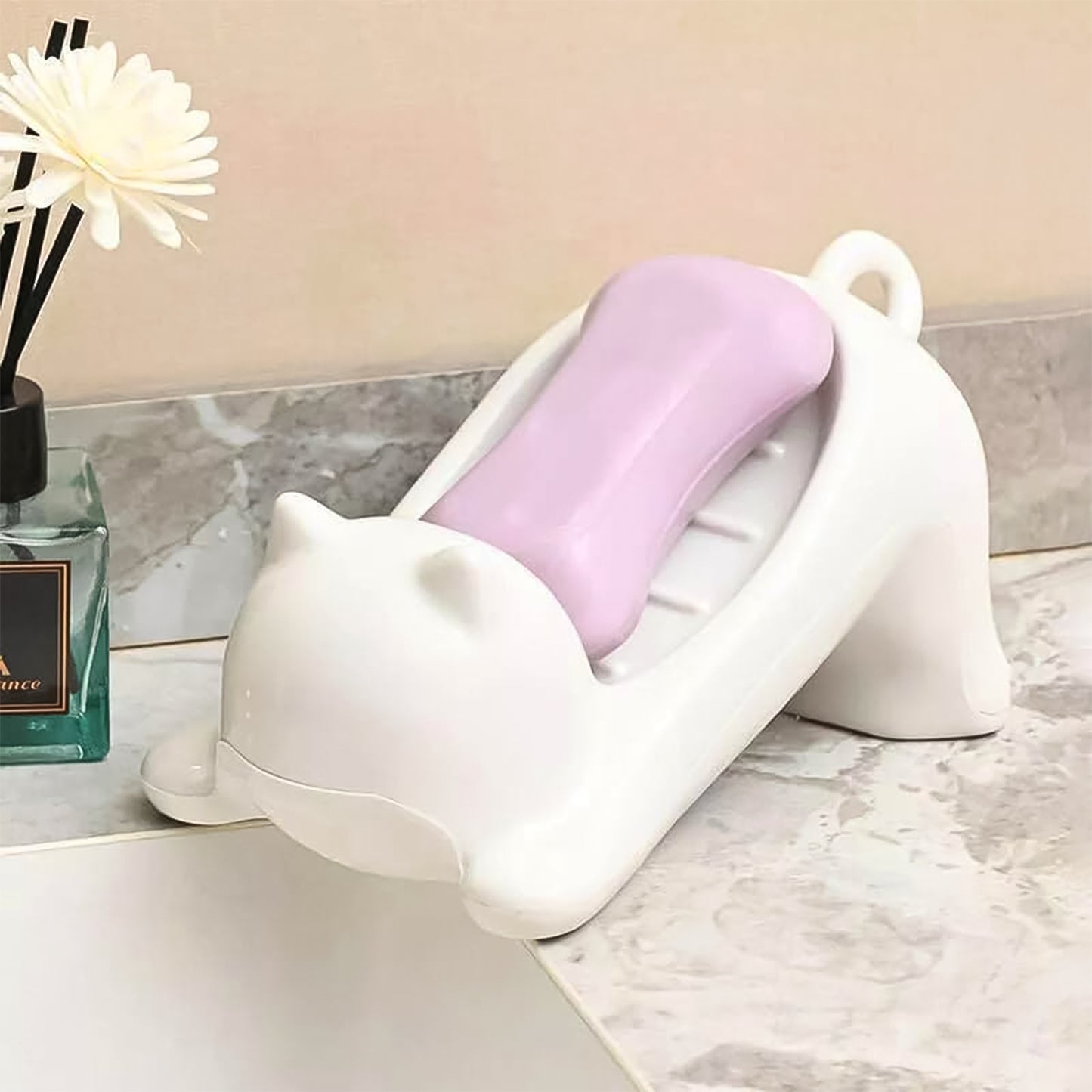 Cartoon Animal Shape Soap Dish Holder (1  Pc) - Happy Price - Image 4