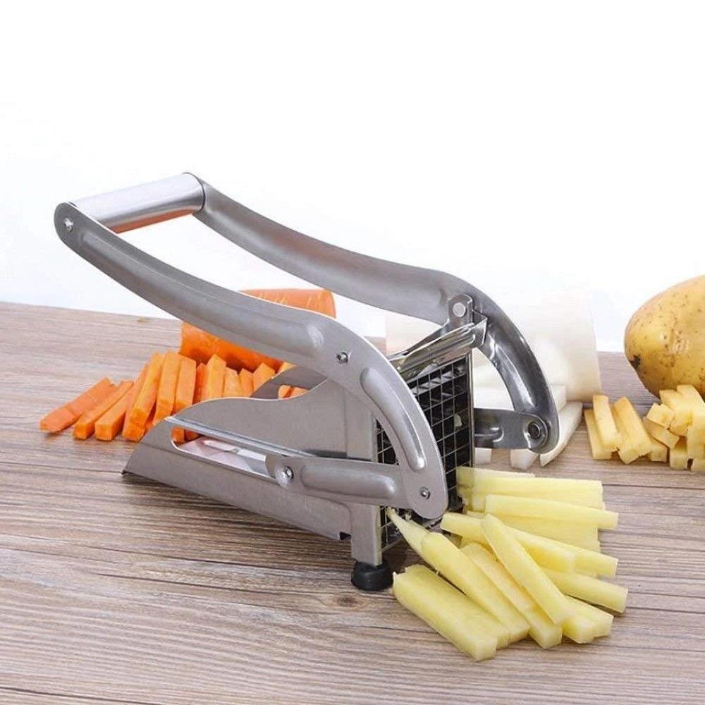 French Fries Potato Chips Strip Cutter Machine With Blade - Happy Price - Image 3