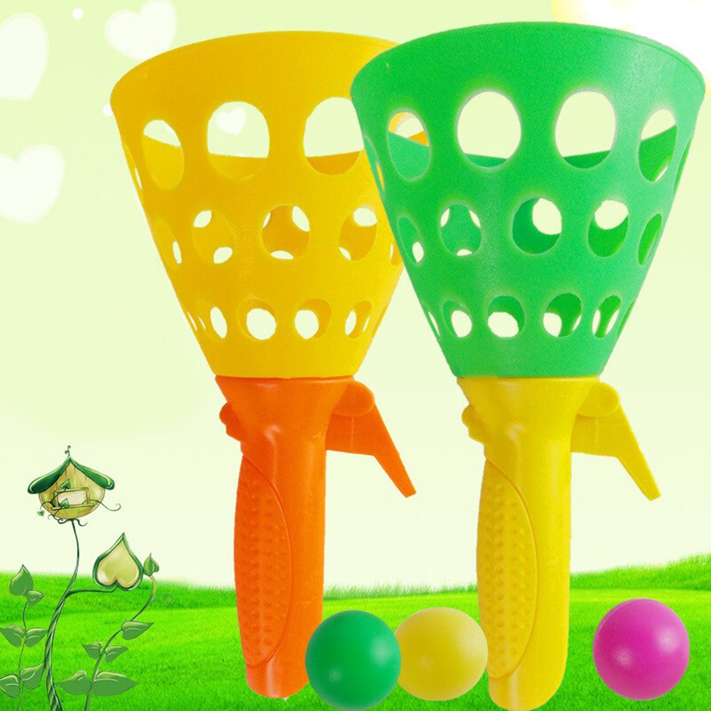 Catapult Butt Ball Toy Widely Used By Kids And Childrens For Playing And Entertainment Purposes And All Etc. - Happy Price - Image 6