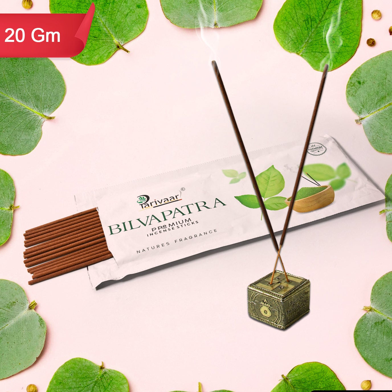 Bilvapatra Premium Incense Sticks  Agarbatti (20 Gm  Stand Not Included) - Happy Price - Image 1