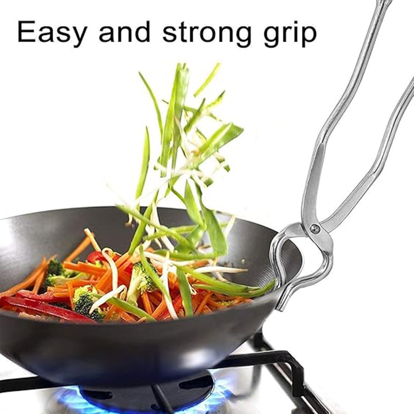 Apex Full Round Sansi  Heavy-duty Stainless Steel Pakkad  Strong Grip (1 Pc) - Happy Price - Image 4
