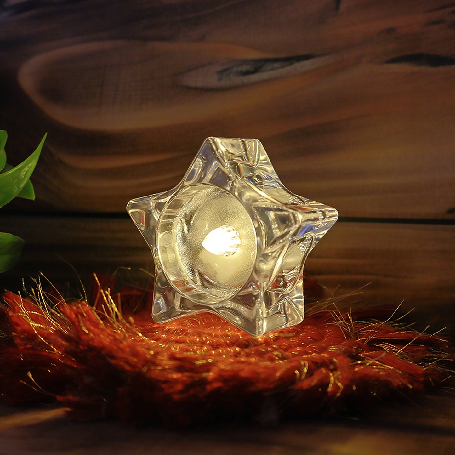 Set of 4 Star-Shaped LED Flameless Candles - Happy Price - Image 7