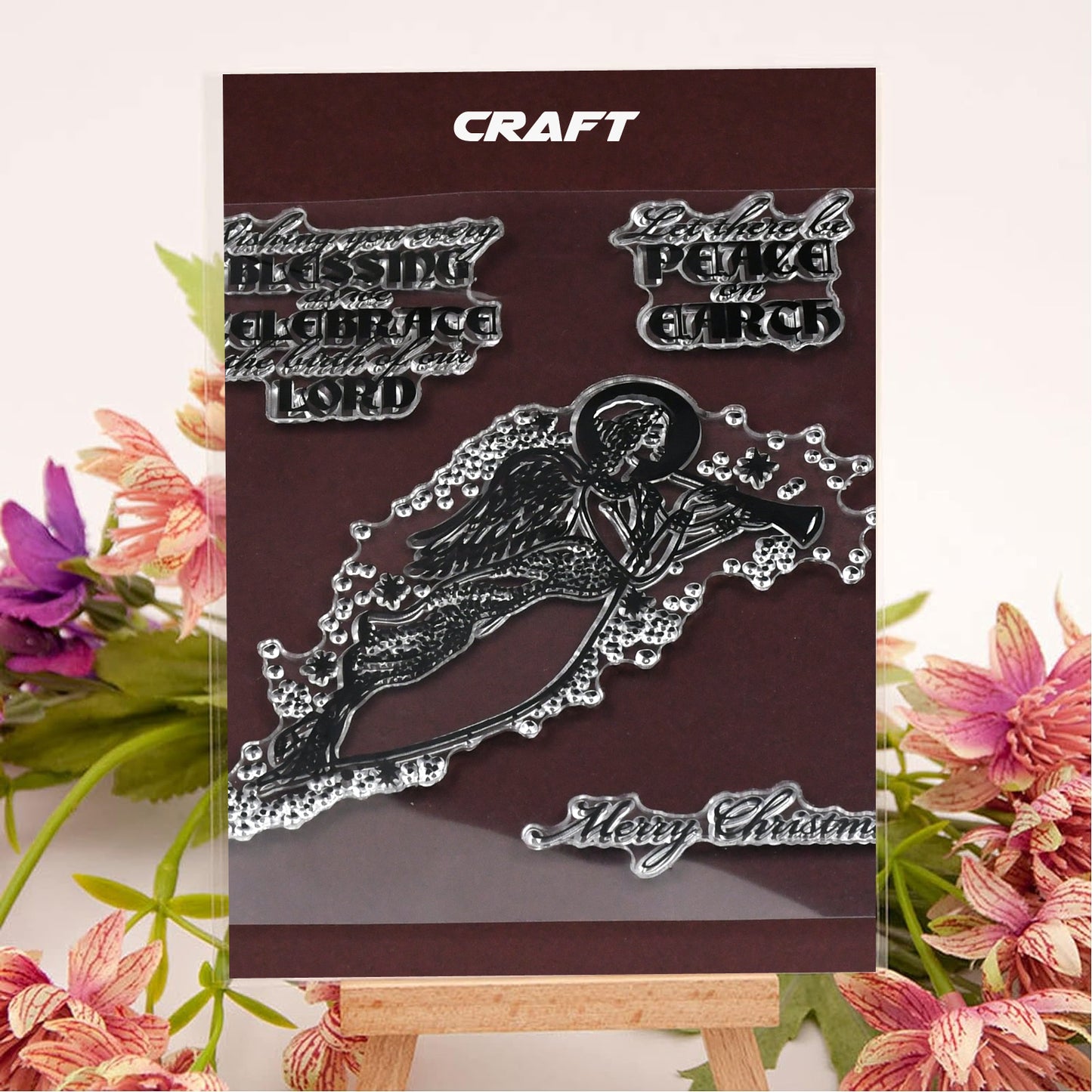 Reusable Rubber Stamp Tpr Stamp Diy Accessories Good Stamping Effect Diy Transparent Stamp Stick Repeatedly For Envelope For Diary For Invitation Letter Photo Album Decoration For Paper Crafts (Mix Design  1 Set) - Happy Price - Image 2
