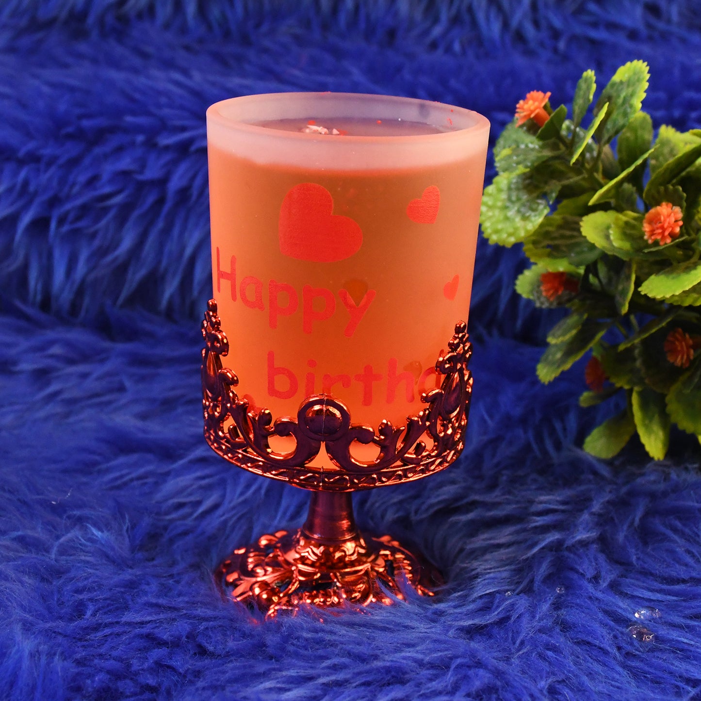 Tealight Holder Stylishly Shaped Candle Diya Stand Plastic Beautiful Design Festival (2 Pc  Mix Design) - Happy Price - Image 6