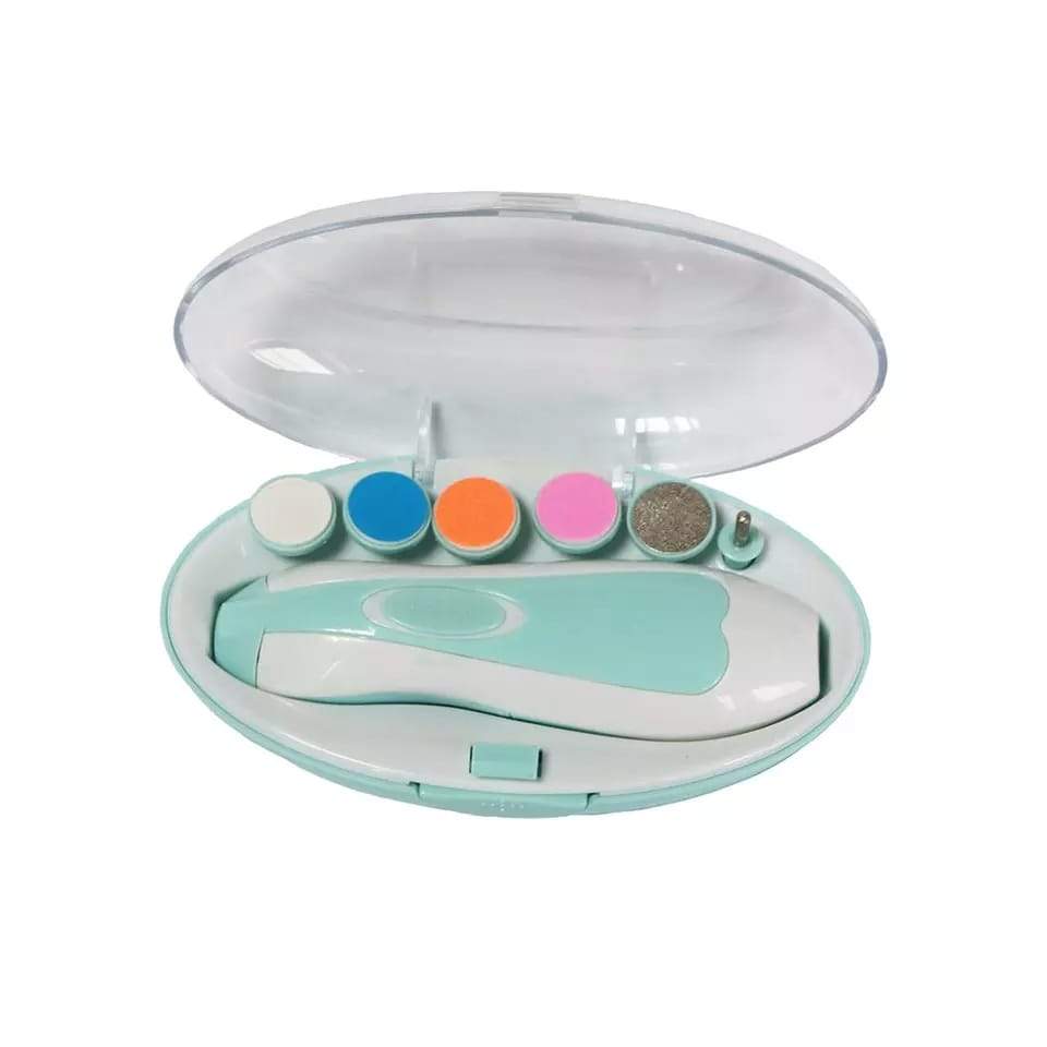 Electric Baby Nail Trimmer With Grinding Heads For Newborn Infant And Toddler - Happy Price - Image 2