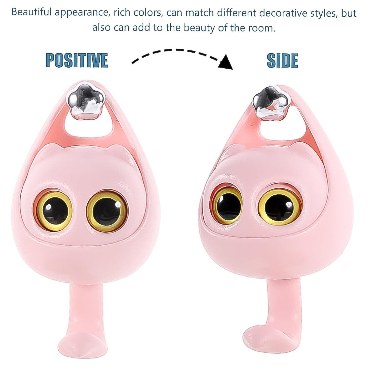 Creative Adhesive Coat Hook Wink Cat Hook (1 Pc) - Happy Price - Image 4