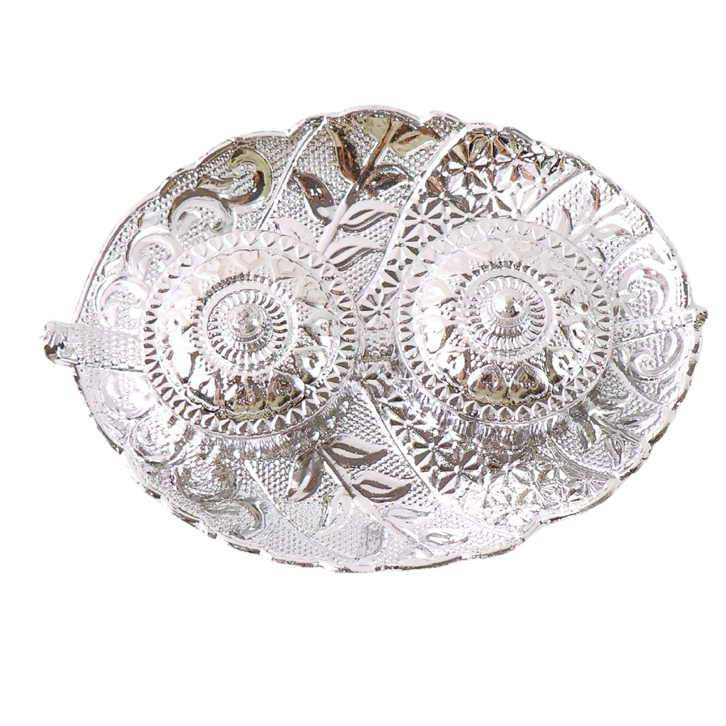 Leaf Shape Special Puja Thali (1 Pc  Mix Design) - Happy Price - Image 5