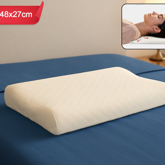Premium Orthopedic Memory Foam Cervical Pillow (48x27cm  1 Pc) - Happy Price - Image 1