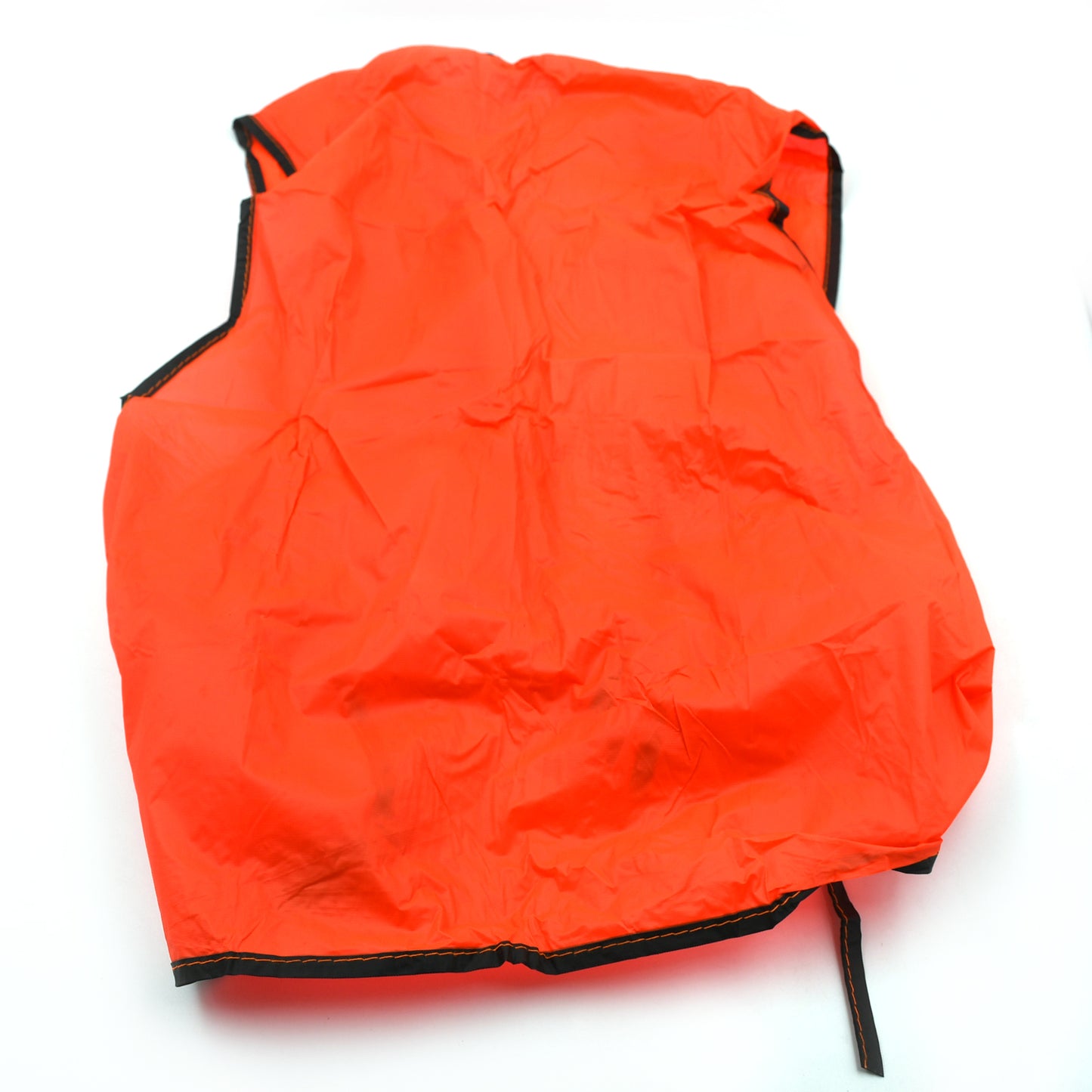 Economy Safety Vest Soft Vinyl With Tie Closure For Identifying Staff And Volunteers Adult Pvc Safety Vest High Visibility For Outdoor Operator - Happy Price - Image 6