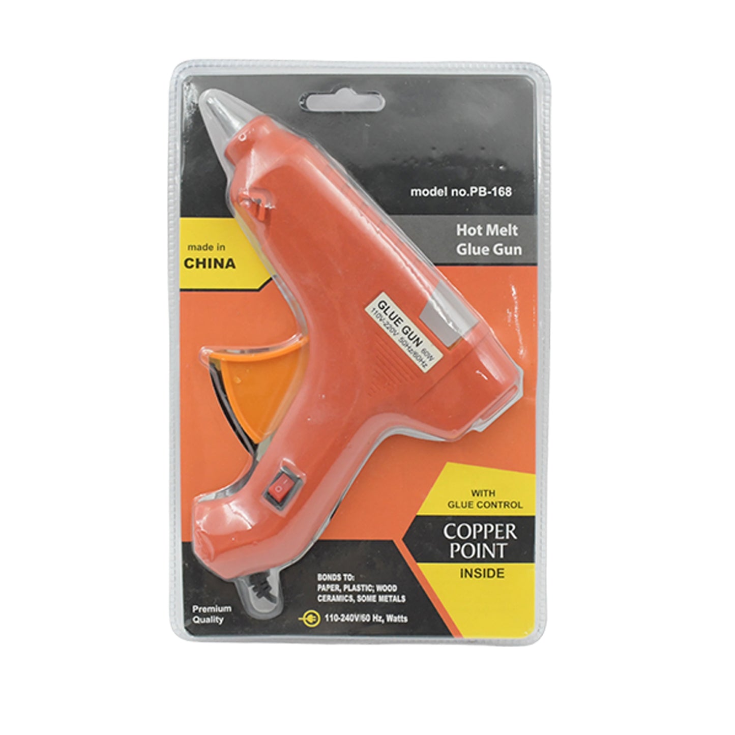 Professional 60 Watt With 5 Pcs Hot Melt Glue Stick  Onoff Switch Electric Tool Hot Melt Glue Gun For Multi Use(1 Pc) - Happy Price - Image 3