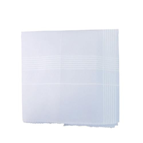 Mens King Size Formal Handkerchiefs For Office Use - Pack Of 12 - Happy Price - Image 2
