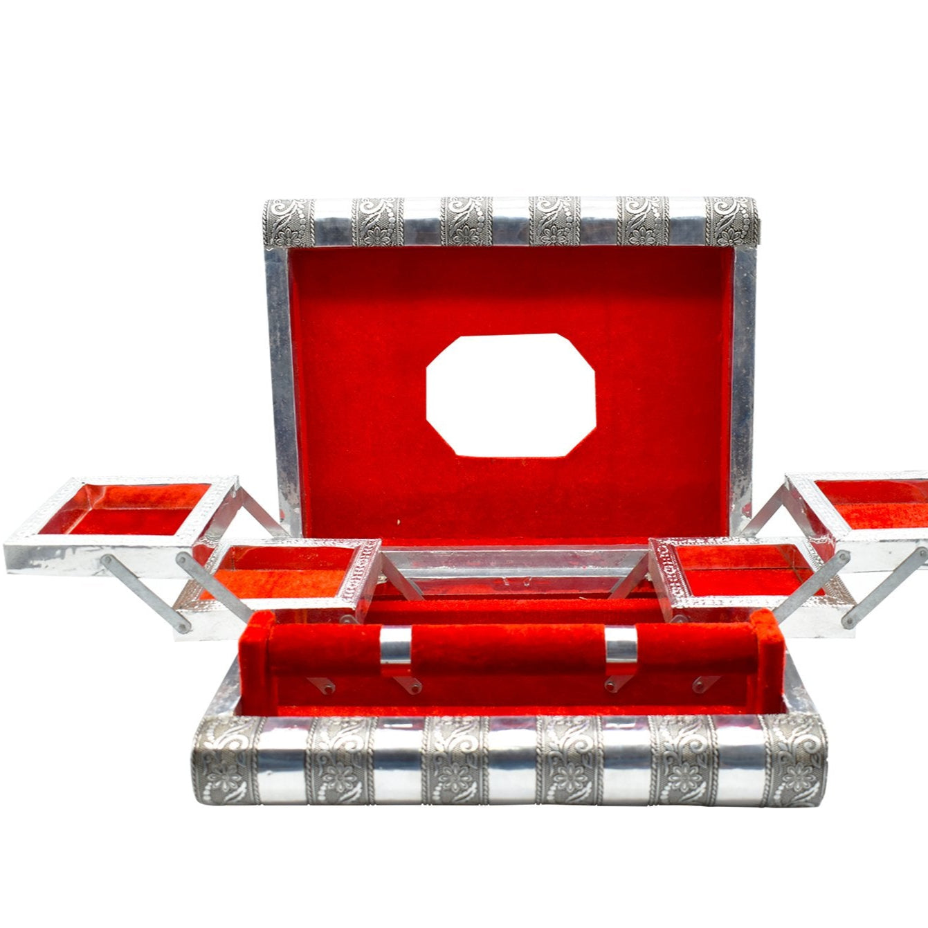 Wooden Jewellery Organizer Multi Purpose Box Bangle Box - Happy Price - Image 1