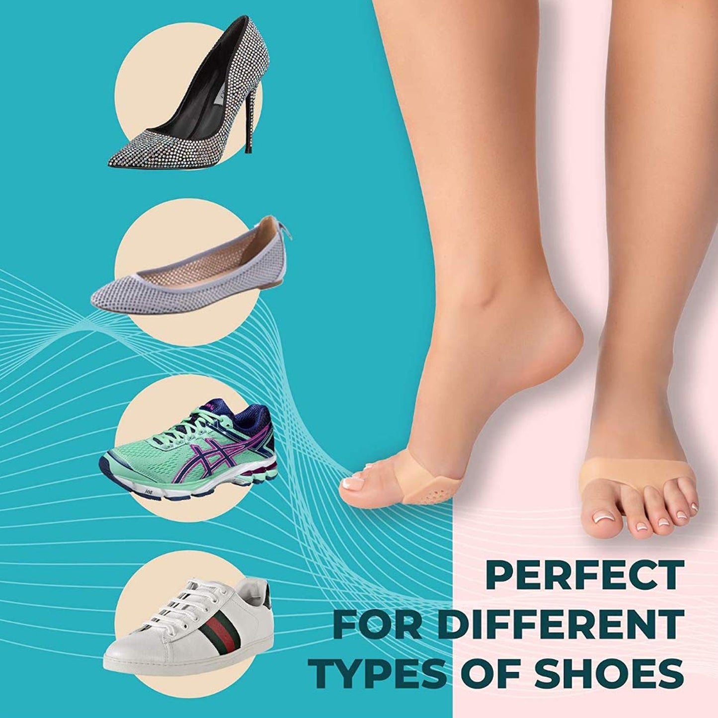 Silicone Toe Cap Covers for Pain Relief - Unisex Foot Protection - Happy Price - Image 5