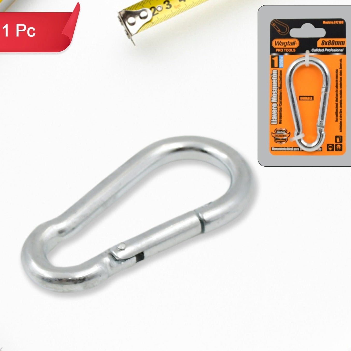 Stainless Steel Snap Hook (880 Mm  1 Pc) - Happy Price - Image 1