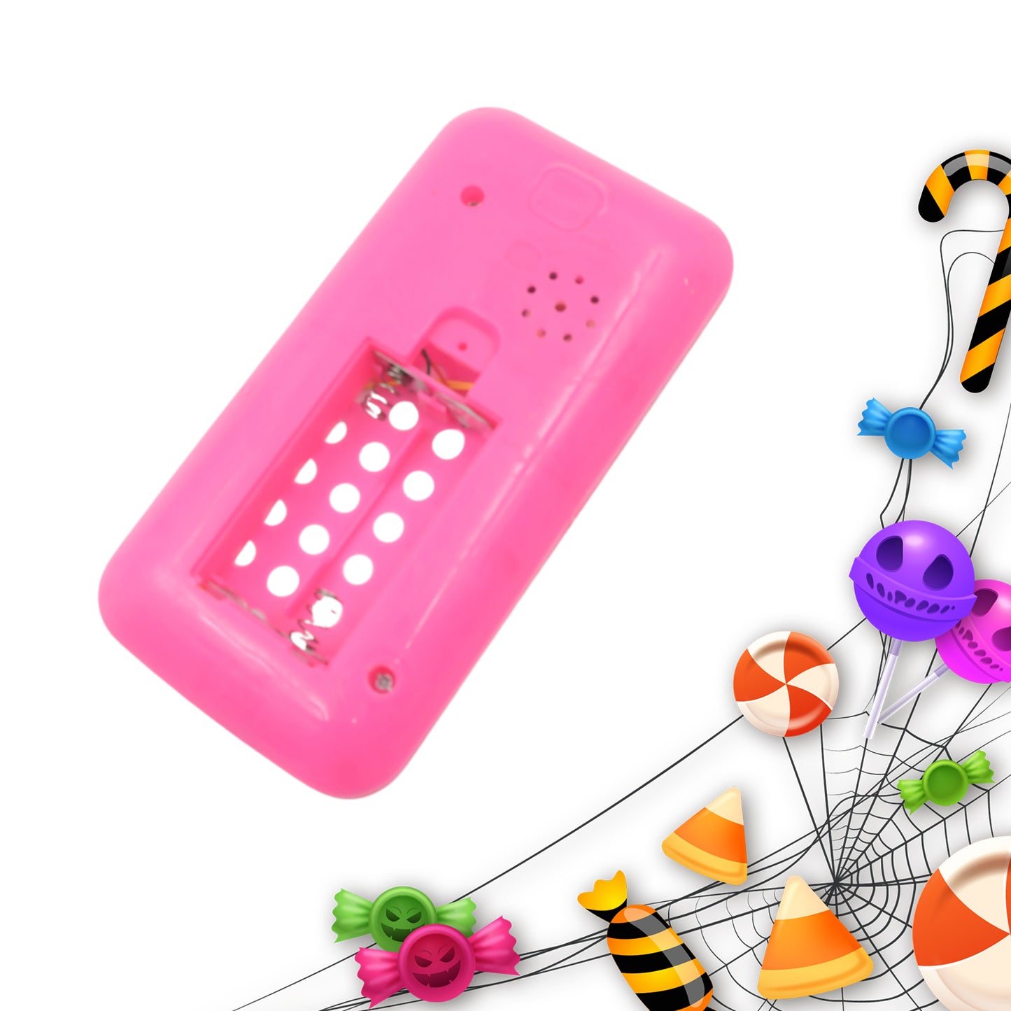 Barbiee Phone Watch And Glasses Set For Girls Beautiful Barbie Musical Phone Abs Plastic Toy Battery Operated Barbie Glass  Musical Mobile Phone   Toddler  Toy Phone For Kids  Calling Toy Phone (3 Pcs Set Battery Not Included) - Happy Price - Image 5
