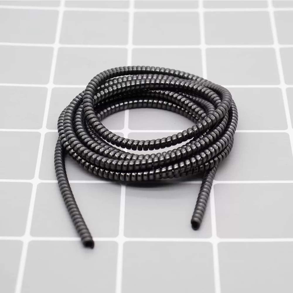Metallic Finish Cable Spiral Protectorwire Repairpet Cord Protectorheadphone Saver Cable Wrapcover For Mac Charging Cable - Happy Price - Image 7