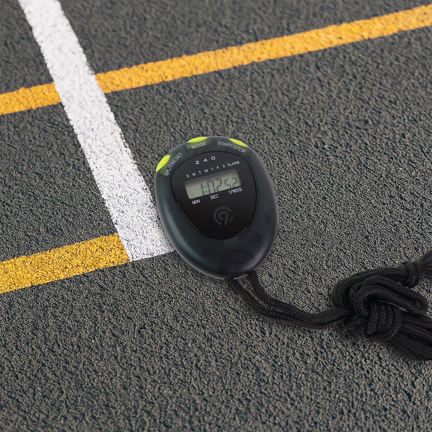 Digital Sports Stopwatch with Split Timing, Alarm & Clock - Portable Handheld Timer - Happy Price - Image 5