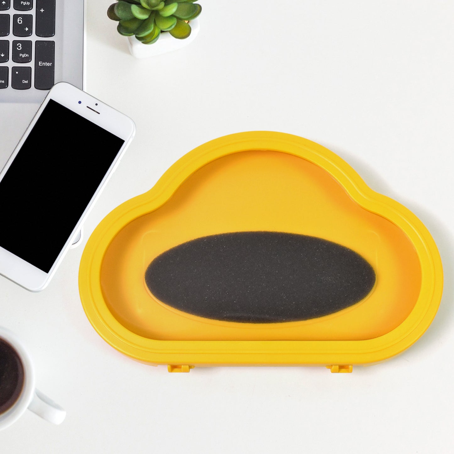 Smartphone  Mobile Stand Waterproof Case Smartphone Stand Case (1 Pc  Yelllow Colour) - Happy Price - Image 2