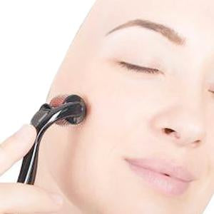 Derma Roller Anti Ageing And Facial Scrubs  Polishes Scar Removal Hair Regrowth - Happy Price - Image 6