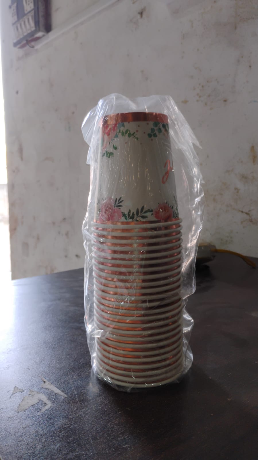 Disposable Paper Cups Disposable Tea Coffee Cups (24 Pcs Set  Mix Color  Design) - Happy Price - Image 7