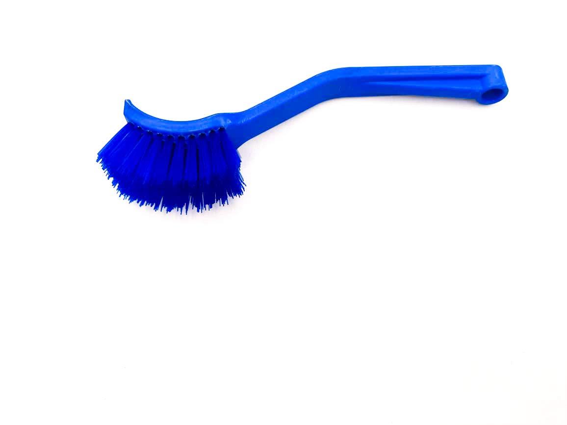 Plastic Wash Basintoilet Seat Cleaning Brush (Multicolour) - Happy Price - Image 4