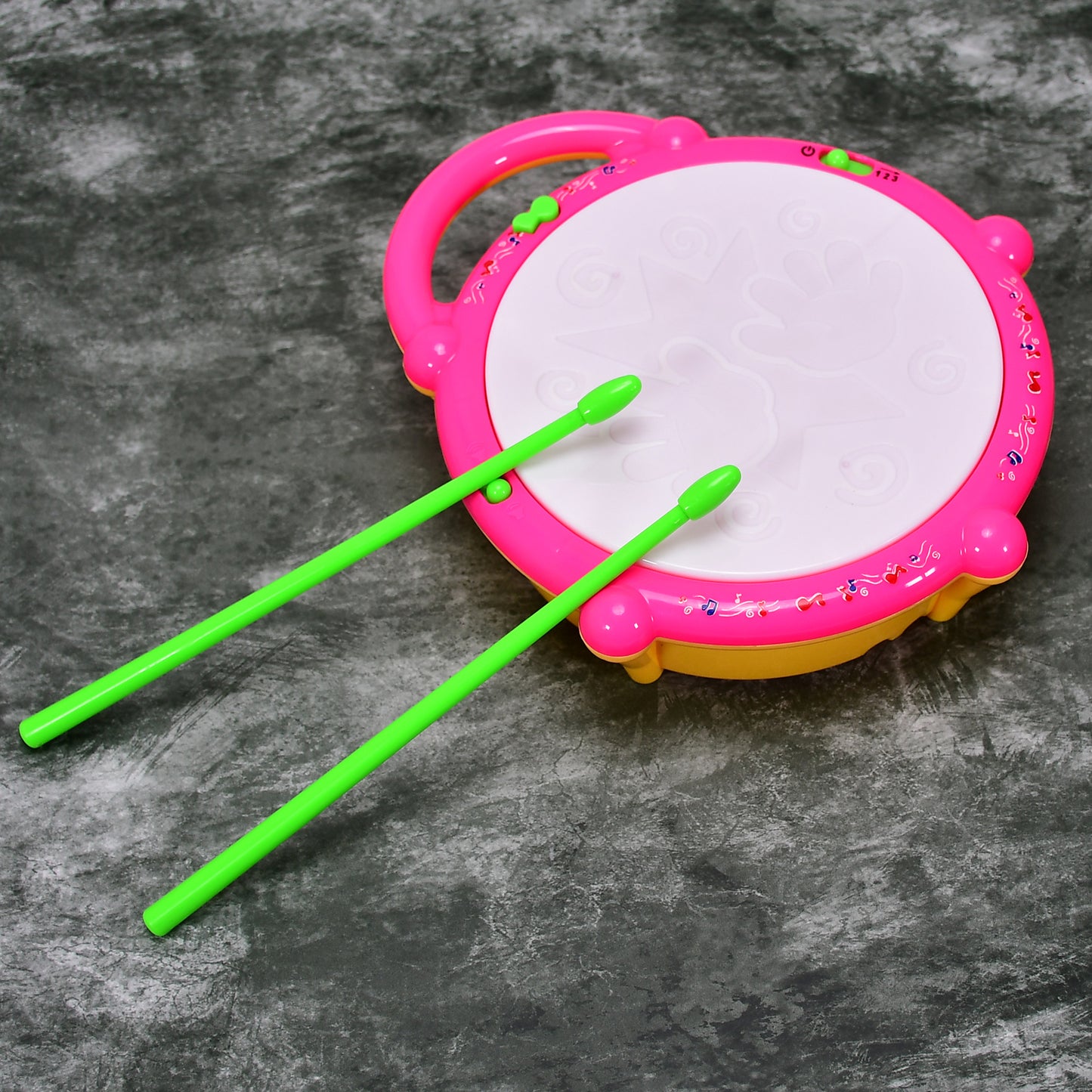 Flash Drum Toys For Kids With Light  Musical Sound Colorful Plastic Baby Drum Musical Toys For Children Baby Toy Instrument Best Gift For Boys  Girls. - Happy Price - Image 5