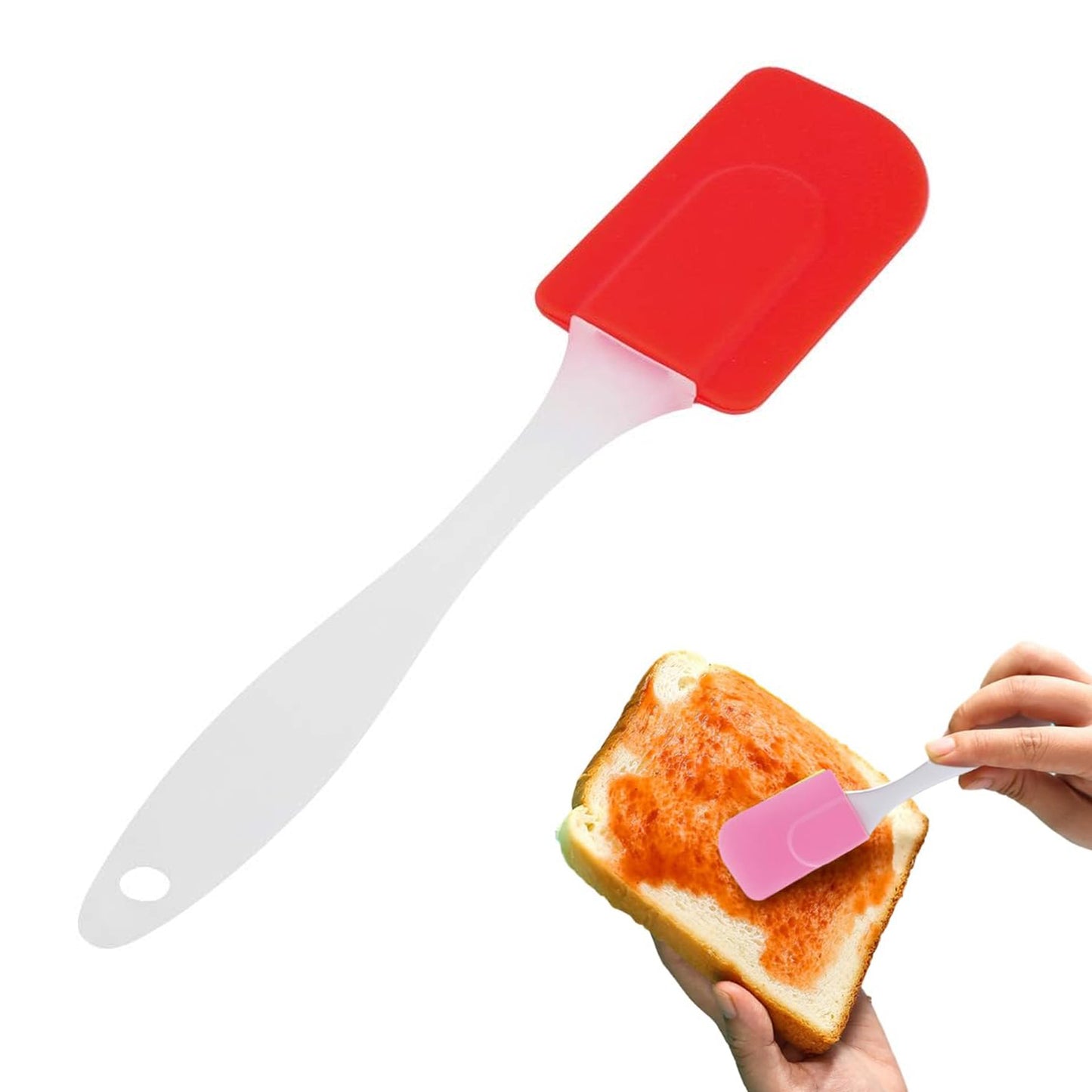 Silicone Cooking Spatula For Baking (1 Pc  18 Cm) - Happy Price - Image 2