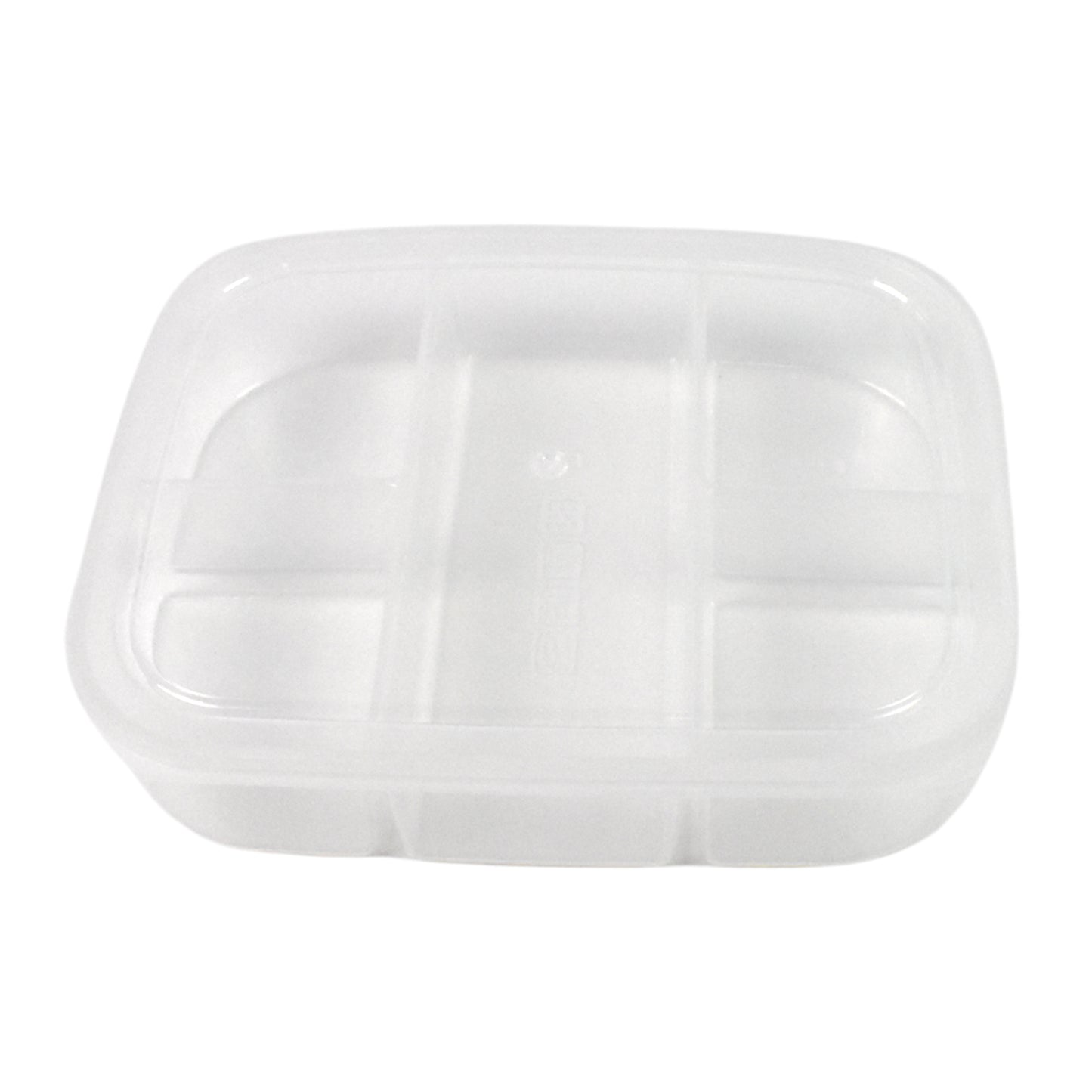 Plastic 5- Compartment Excellent Container Reusable Lunch Box (1 Pc) - Happy Price - Image 4