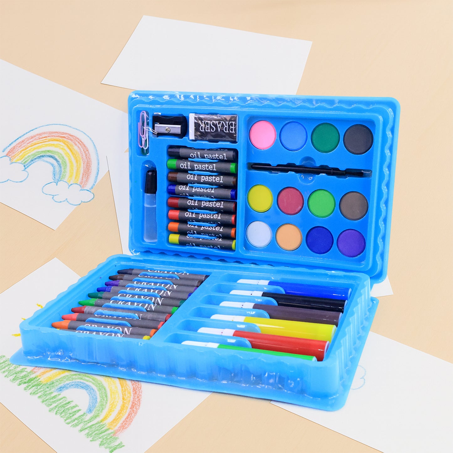 42-piece Complete Kids Art  Craft Stationery Set - Happy Price - Image 2