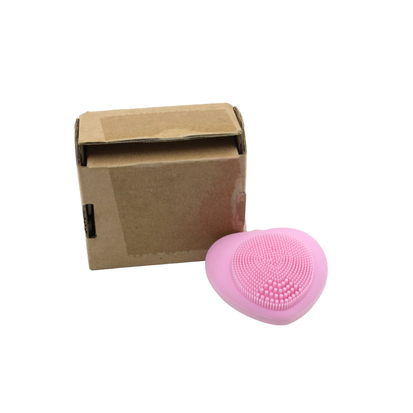 Waterproof Face Wash Brush Face Scrubber Facial Cleansing Brush Exfoliating Silicone Face Hot Compress Scrubber Cleaning For Deep Skin Care Heart Shaped For Women For Home - Happy Price - Image 4