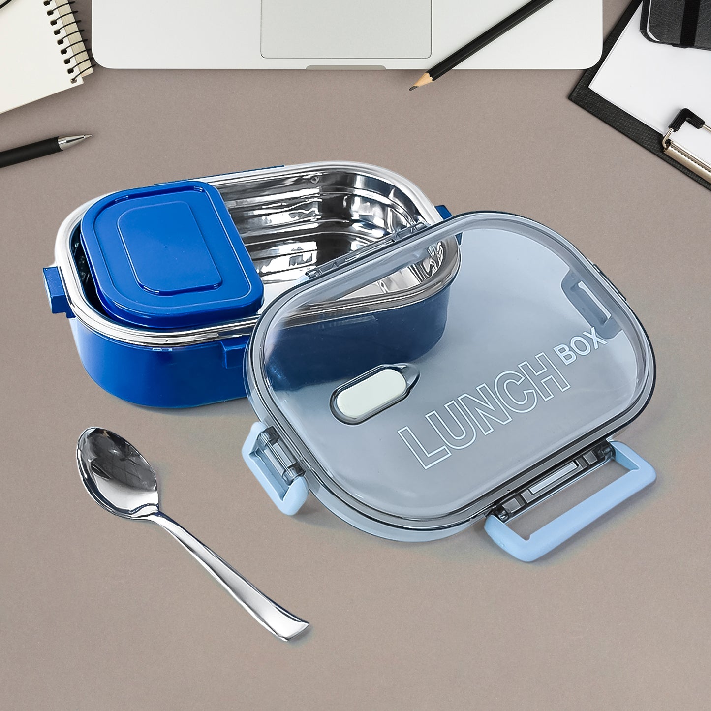 Home Chef Premium Airtight Steel Lunch Box - Happy Price - Image 6