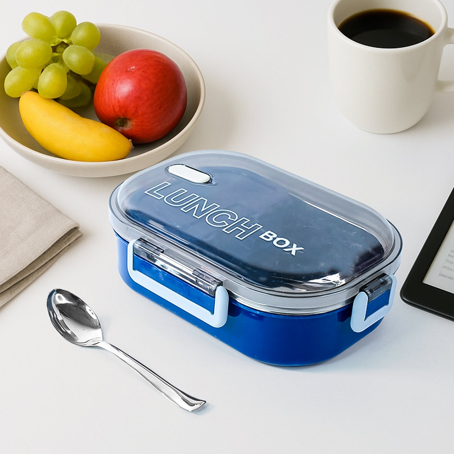 Home Chef Premium Airtight Steel Lunch Box - Happy Price - Image 5