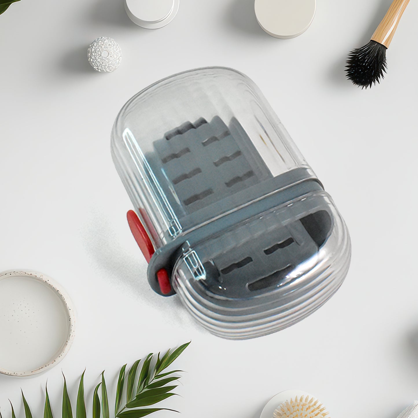 Multipurpose Soap Box Holder With Transparent Dust-proof Lid Sabudani (1 Pc) - Happy Price - Image 6