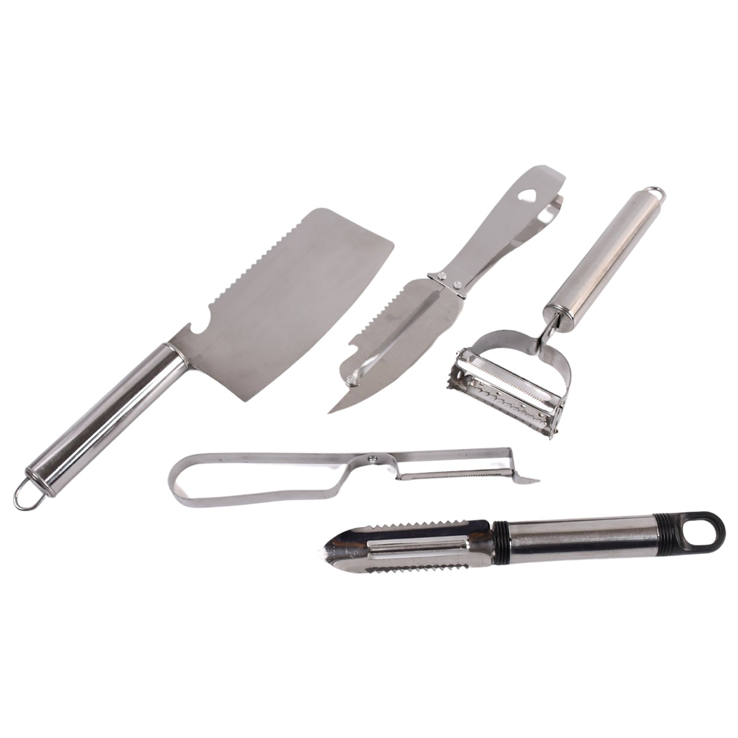 Multifunctional Peeler Grater Fruit Peeler Kitchen Household Gadget Set (5 Pc Set) - Happy Price - Image 4