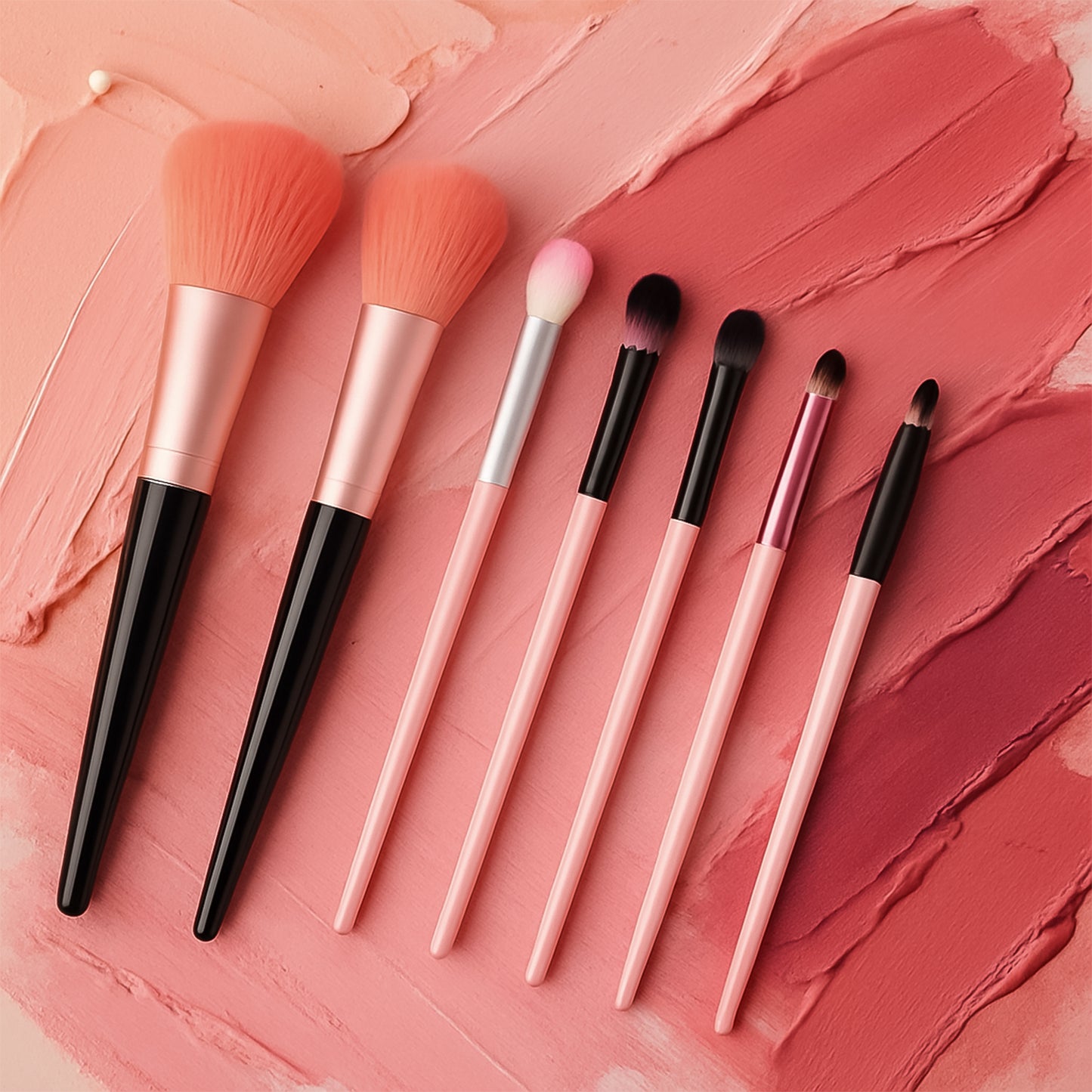 Professional Soft Makeup Brush Set (7 Pc) - Happy Price - Image 5