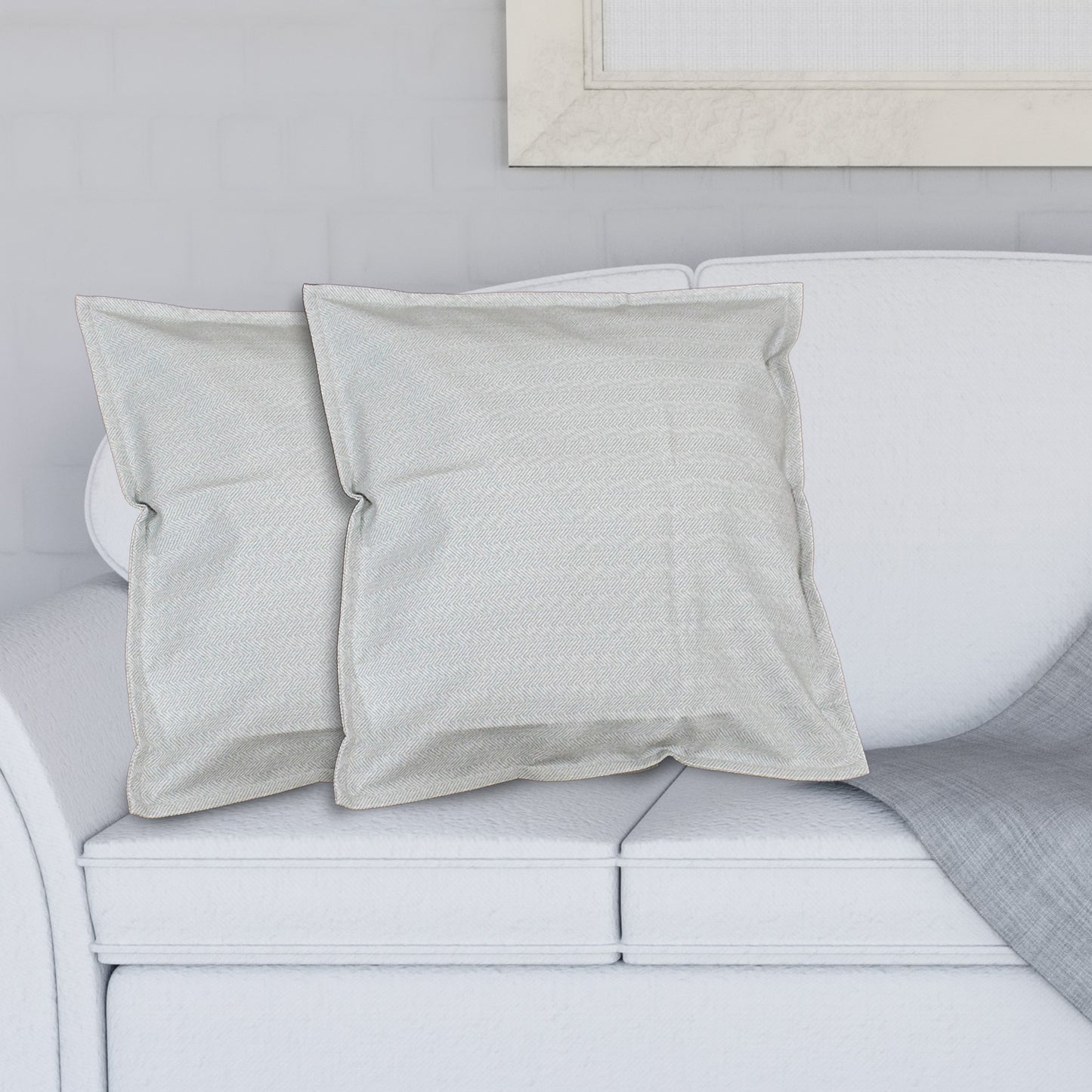 Pillow Covers Couch Pillows Cover Soft Decorative Pillow Covers (52  52 Cm  1 Pair  2 Pc) - Happy Price - Image 6