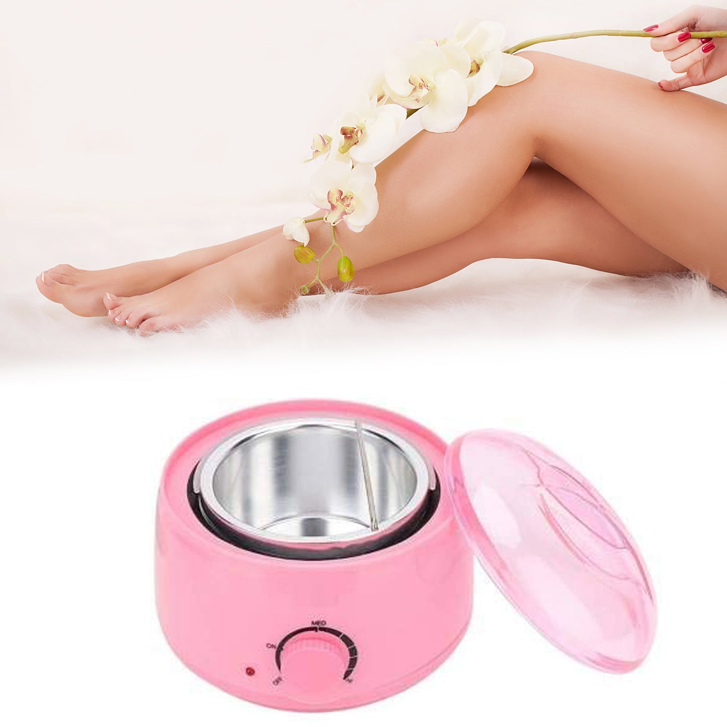Wax Heater Machine Automatic Oil And Wax Heaterwarmer With Auto Cut-off - Happy Price - Image 3