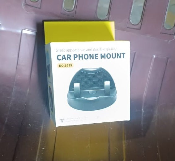 2 In 1 Car Anti-slip Mat Phone Holder Non Slip Sticky Phone Mount Holder (1 Set) - Happy Price - Image 7