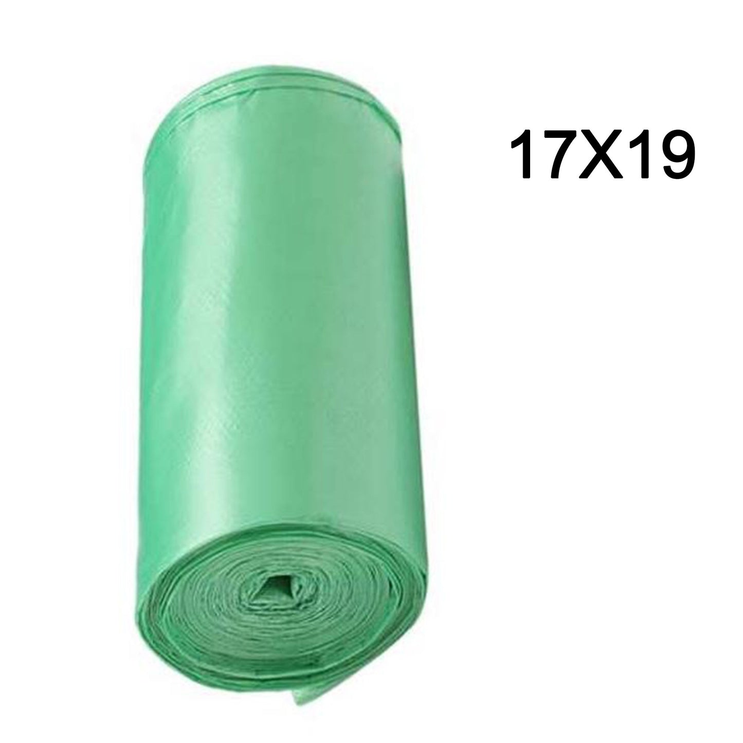 Green Compostable Corn Starch Garbage Bags (17 X 19) - Happy Price - Image 3