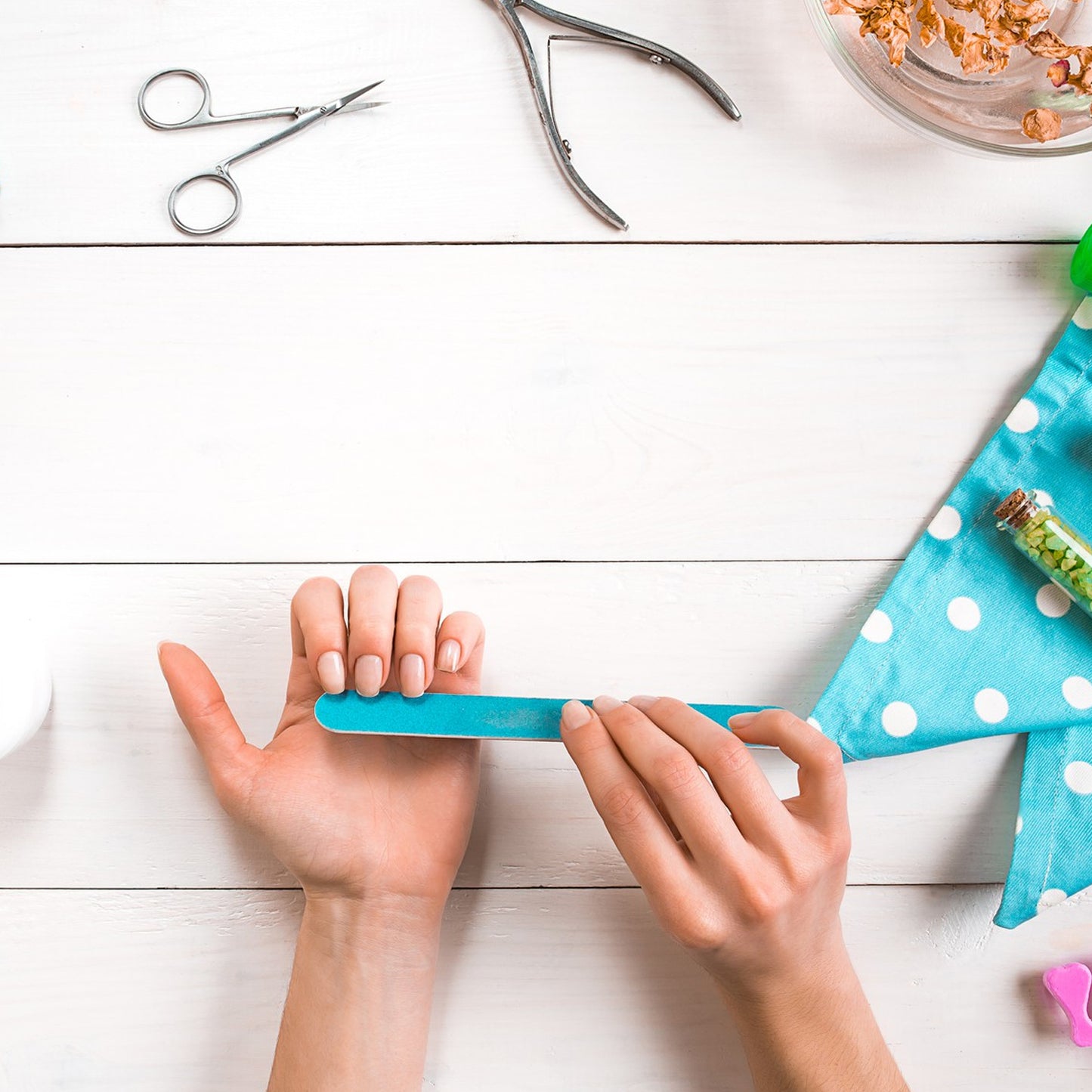 Professional Nail Filer Double Sided For Nail Shaper Nail File ( 18 Cm ) - Happy Price - Image 5