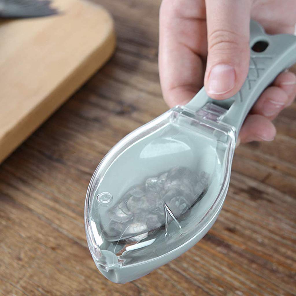 Fish Scale Scraper Skin Peeler Fish Tools Kitchen Gadget - Happy Price - Image 5