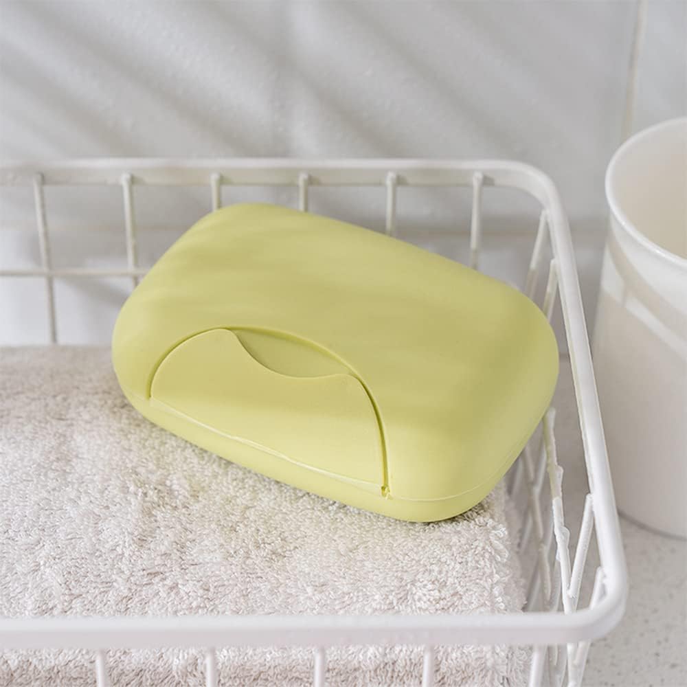 Travel Soap Case Box Plastic Soap Box With Cover Waterproof Leakproof Soap Dish For Bathroom  Travel Use (1pc) - Happy Price - Image 3