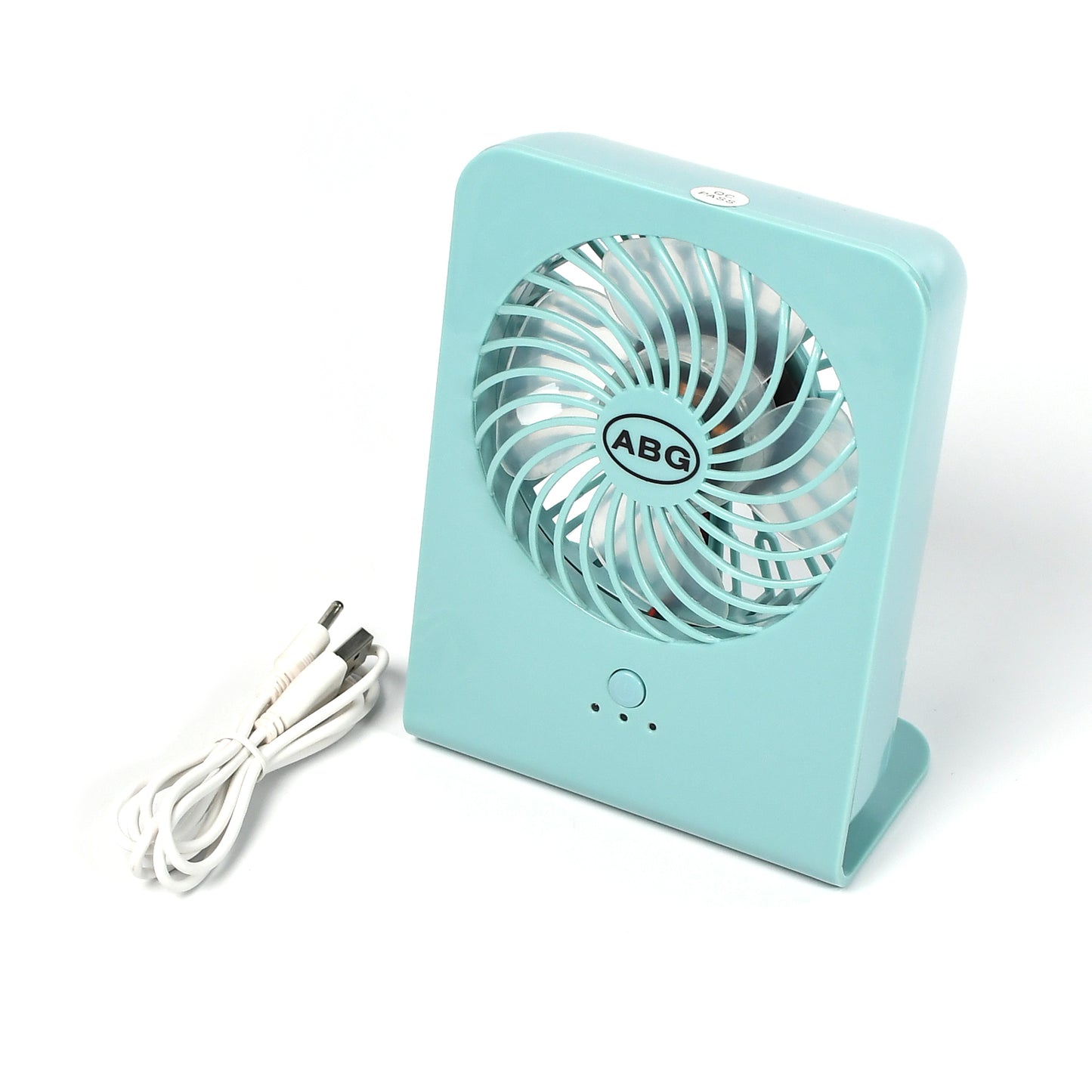 Portable Desk Fan Big Table Fan 3 Step Speed Setting Fan Personal Desk Fan Suitable For Office  School  Home Use (Battery Not Include) - Happy Price - Image 2